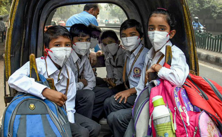 वायु प्रदूषण खतरनाक स्तर पर पहुंचा, स्कूलों को 15 नवंबर तक बंद रखने के आदेश