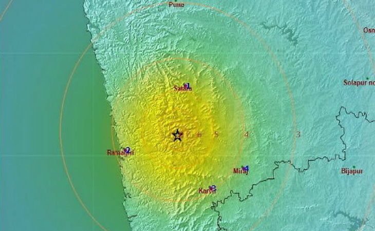 धरती कांपी / महाराष्ट्र के सातारा में आया 2.8 तीव्रता का भूकंप, कोई जनहानि नहीं |