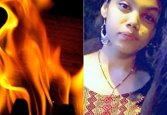 पंचकूला में 10वीं की छात्रा ने पेट्रोल छिड़क किया आत्मदाह, पर्स से मिला मनाली का टिकट और चाकू