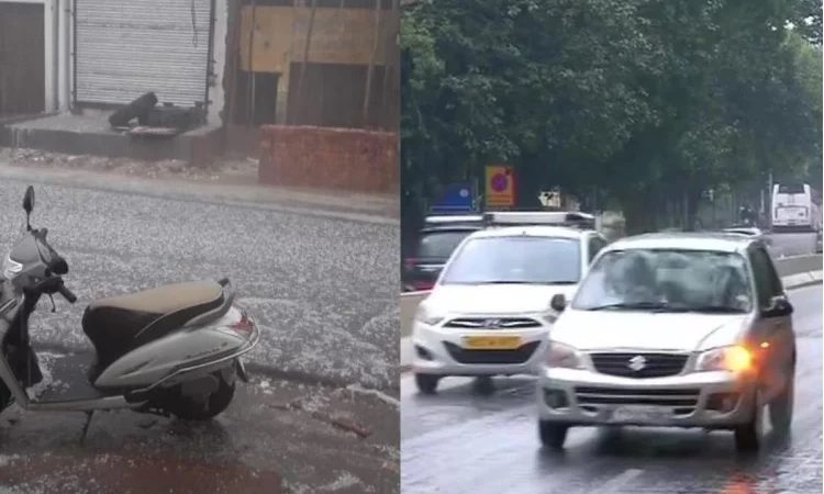 दिल्ली-एनसीआर में आज व कल बारिश और ओले पड़ने के आसार, गिरेगा तापमान |