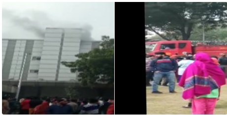 नोएडा सेक्टर-24 के ESI अस्पताल में भीषण आग, दमकल की 3 गाड़ियां मौके पर