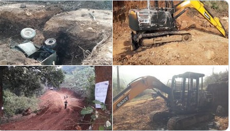 ओडिशा में सड़क निर्माण रोकने के लिए माओवादियों ने जमकर मचाया उत्पात