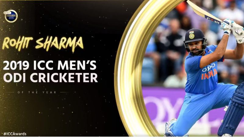 रोहित शर्मा को साल का सबसे बड़ा अवार्ड, चुने गए वनडे के सर्वश्रेष्ठ खिलाड़ी
