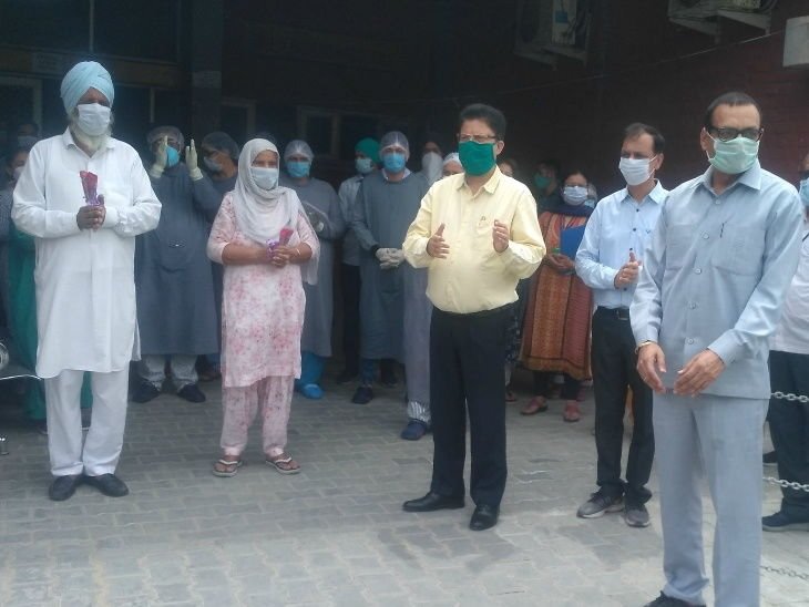 हरियाणा में एक सप्ताह में 1523 पीड़ित हुए रिकवर, 2797 संक्रमित हुए भर्ती