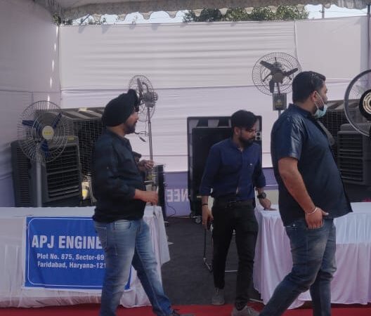 A.P.J ENGINEERS कंपनी द्वारा कंपनी एक्सिबिशन प्रदर्शनी मे  भाग लिया गया.