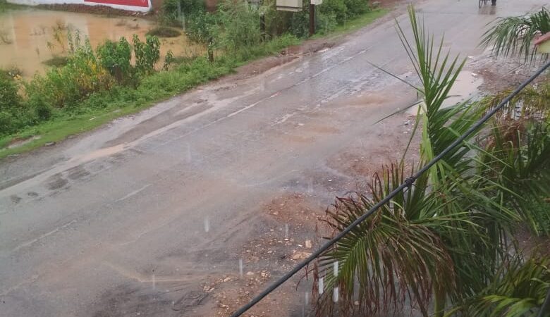 बारिश से गर्मी हुई छूमंतर , मौसम हुआ सुहावना